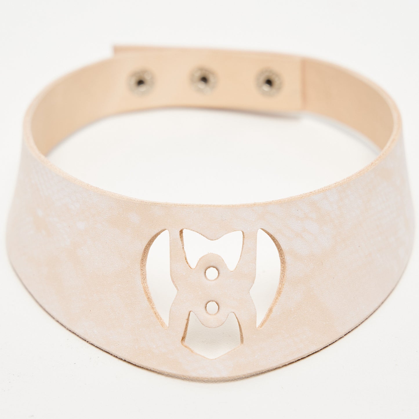 Heart Leather Choker
