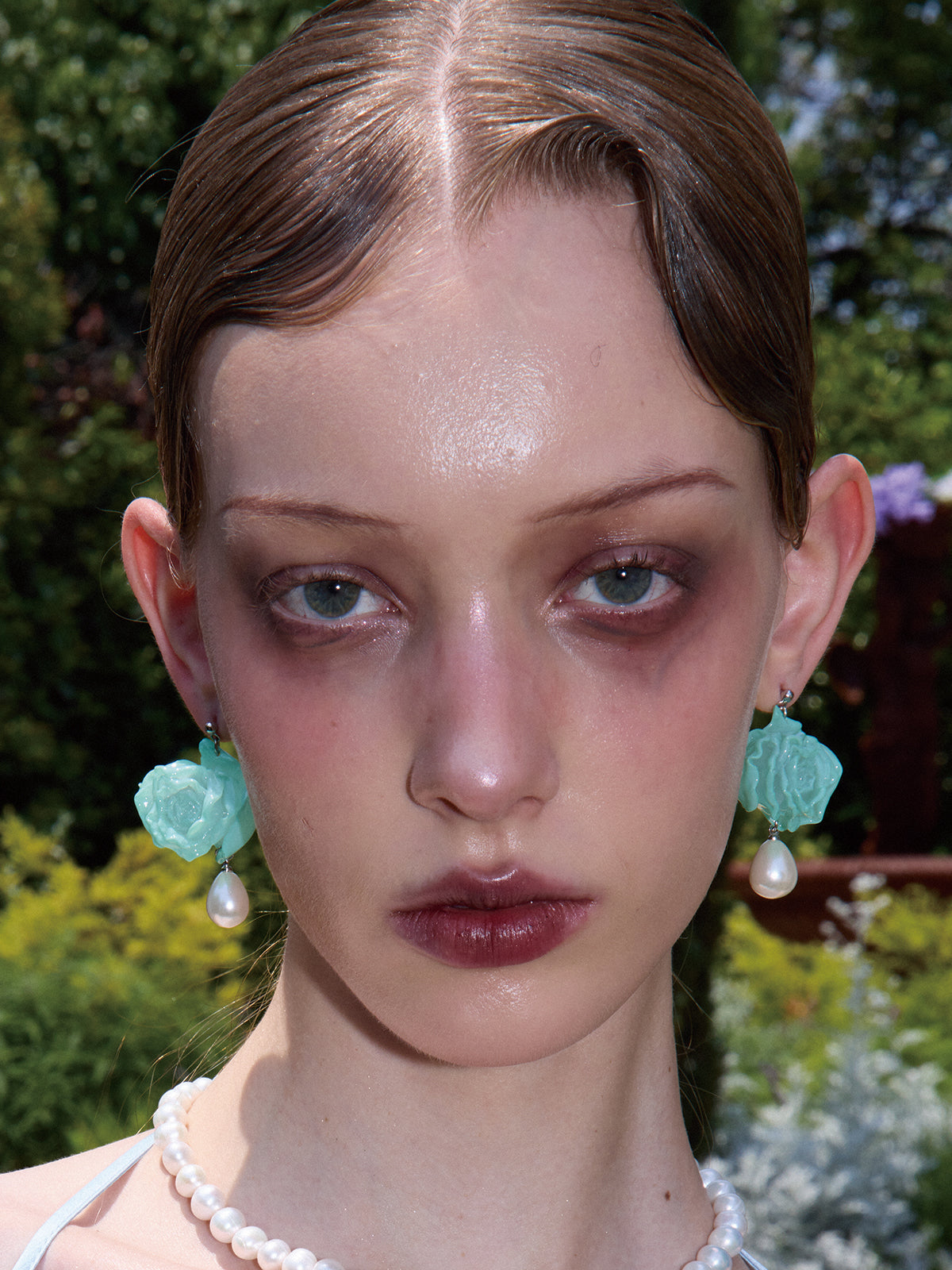 Rose Pearl Earring