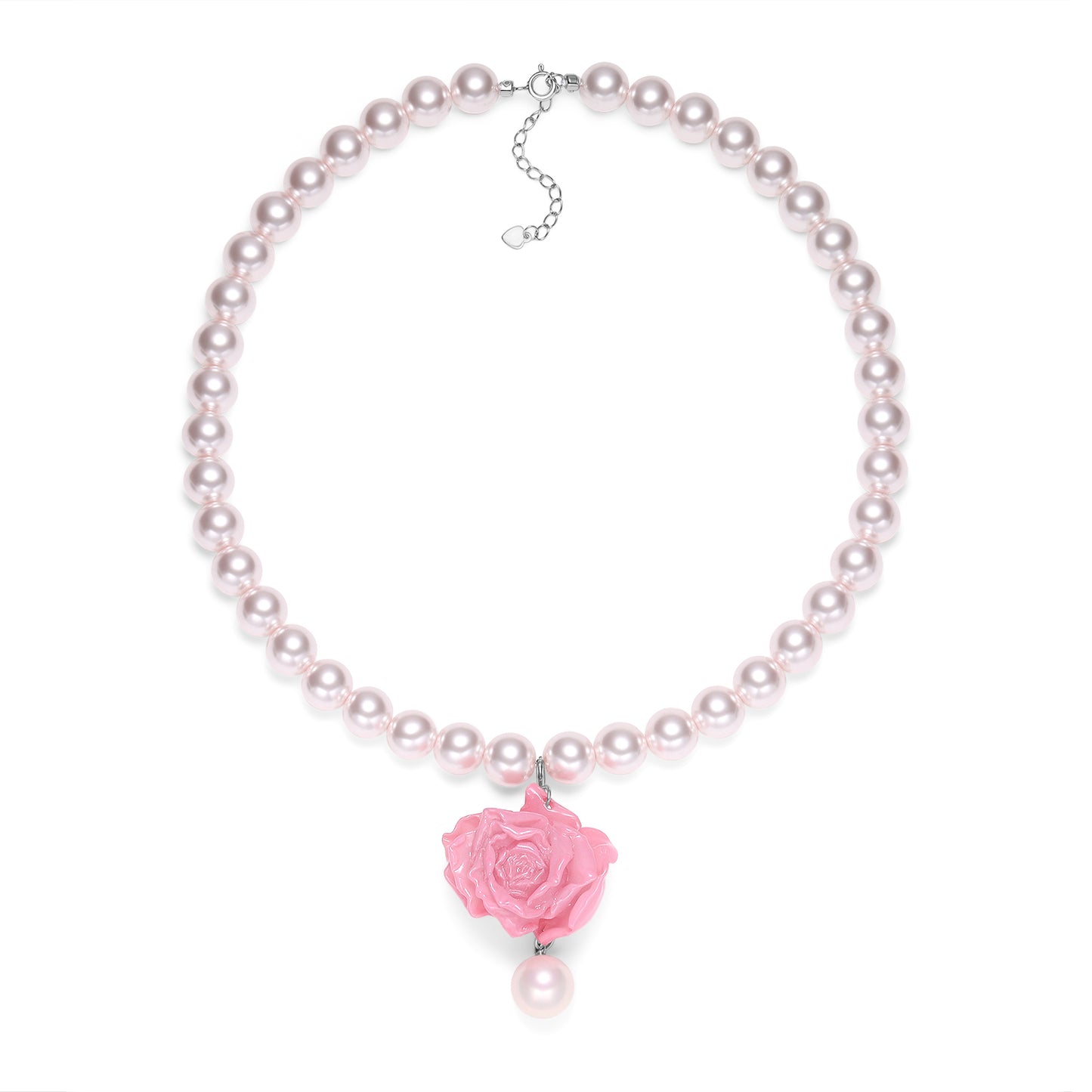 Rose Pearl Necklace