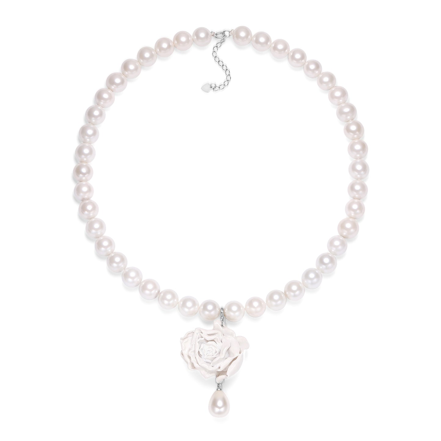 Rose Pearl Necklace