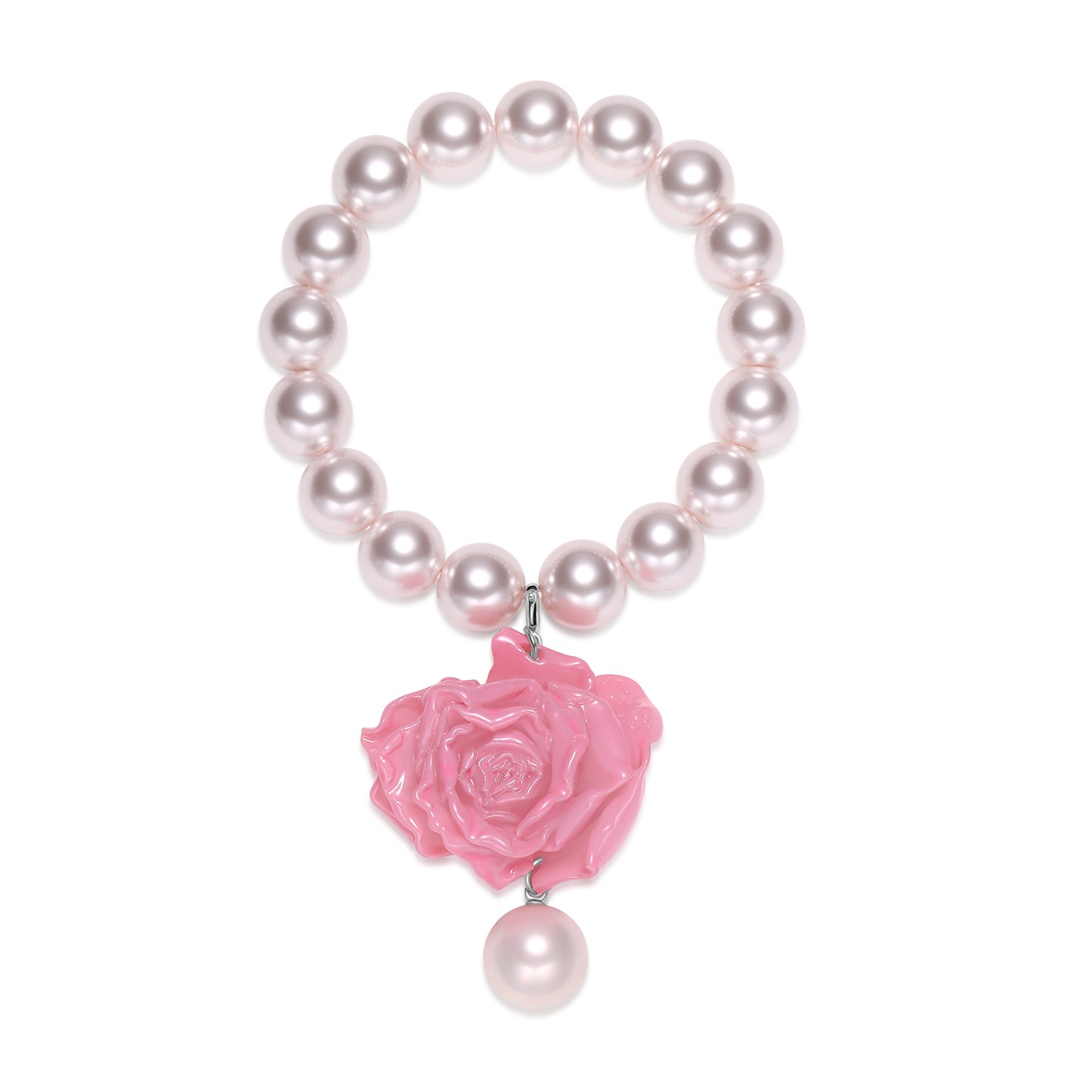 Rose Pearl Bracelet