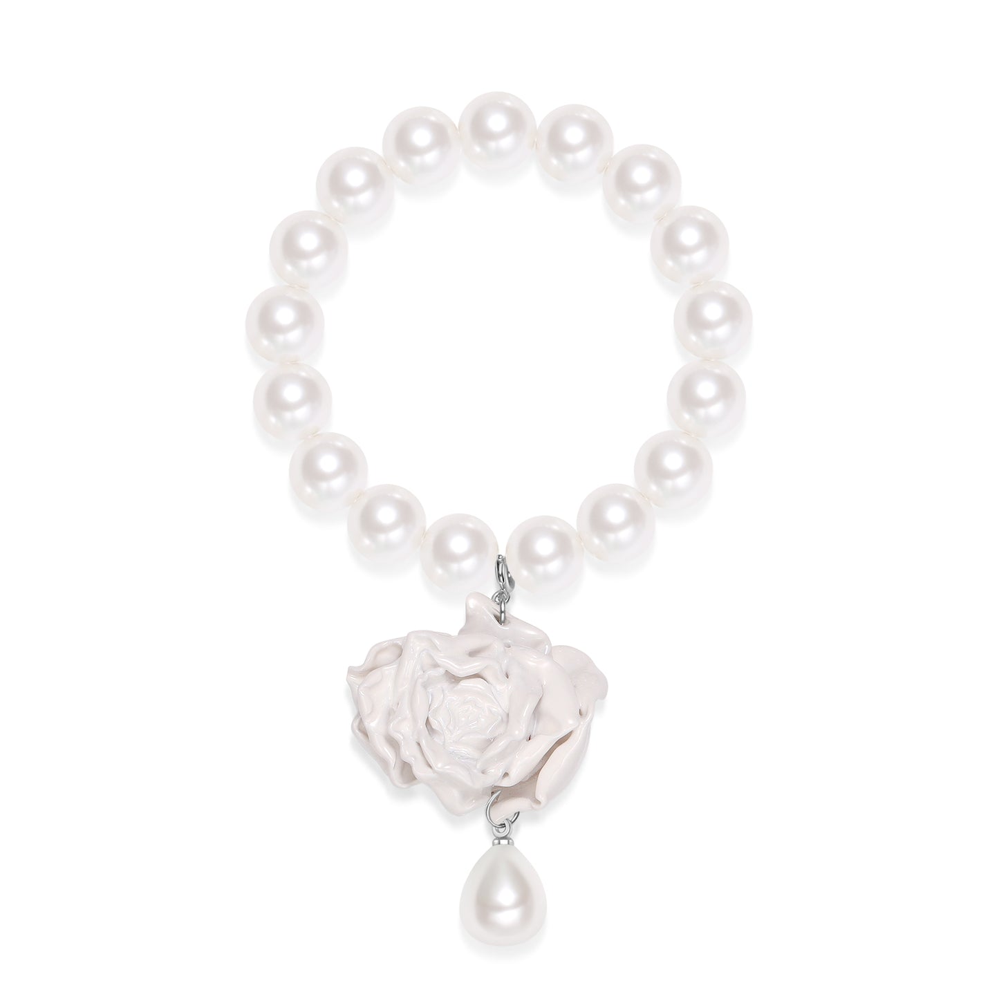 Rose Pearl Bracelet