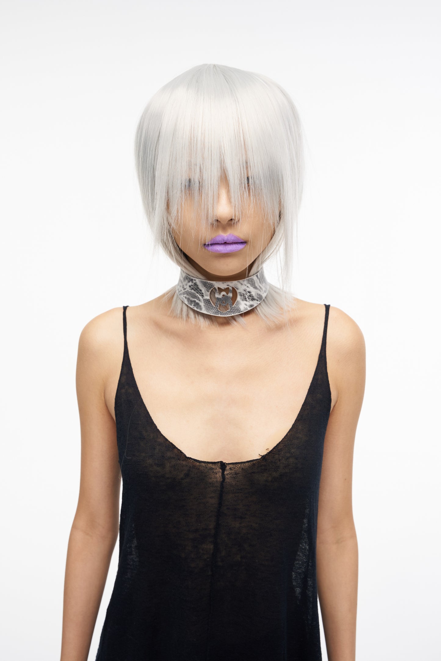 Heart Leather Choker