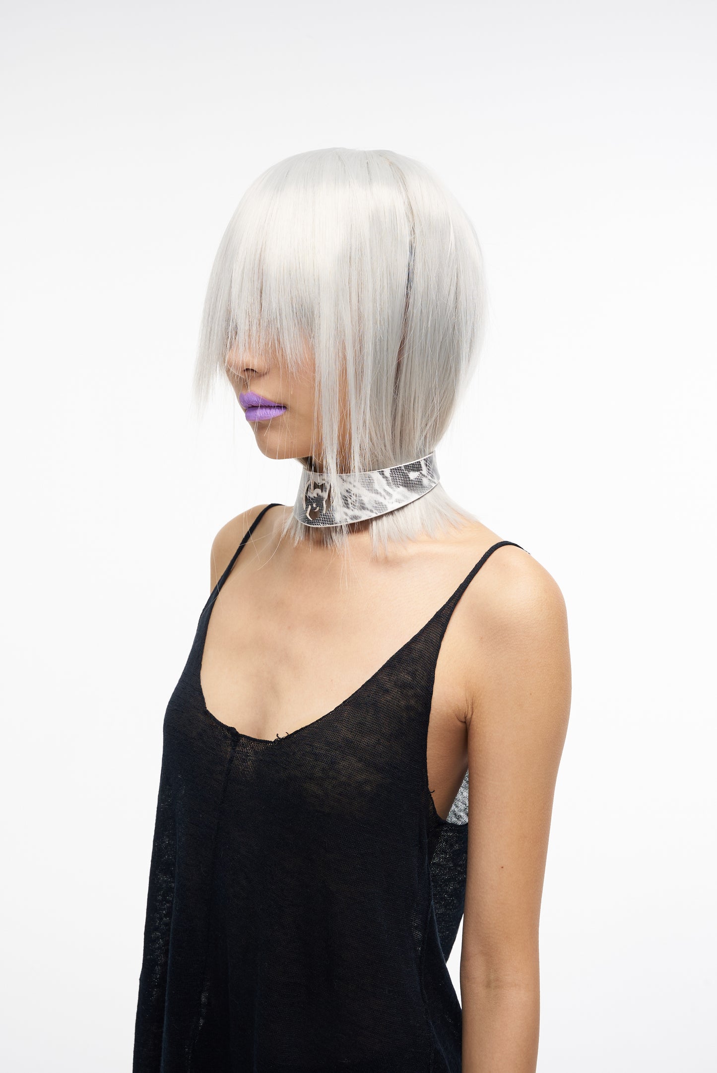 Heart Leather Choker