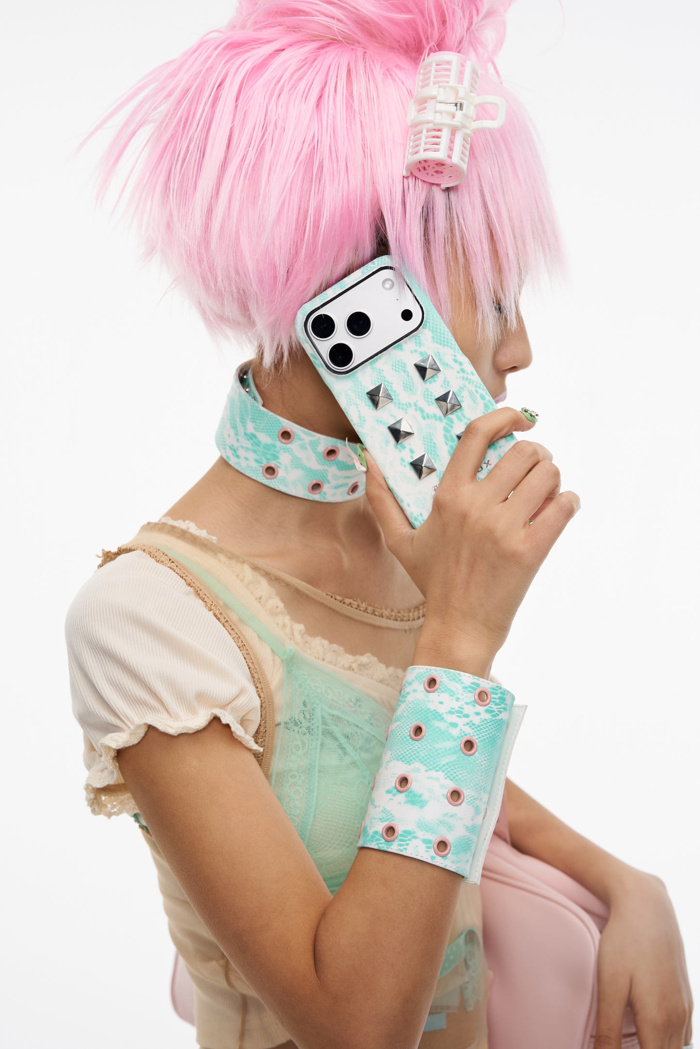 Lace Leather Bracelet