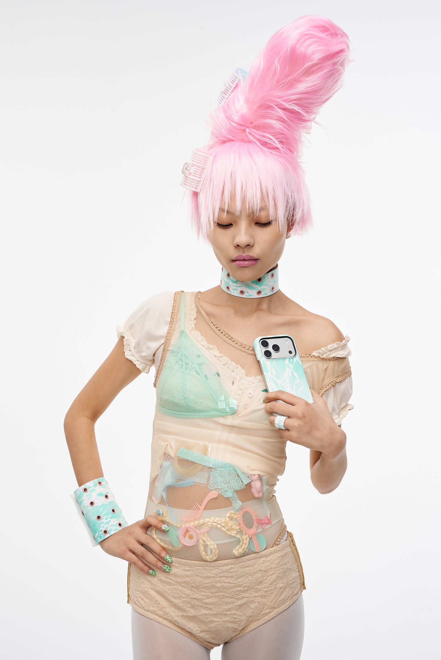 Lace Leather Phonecase