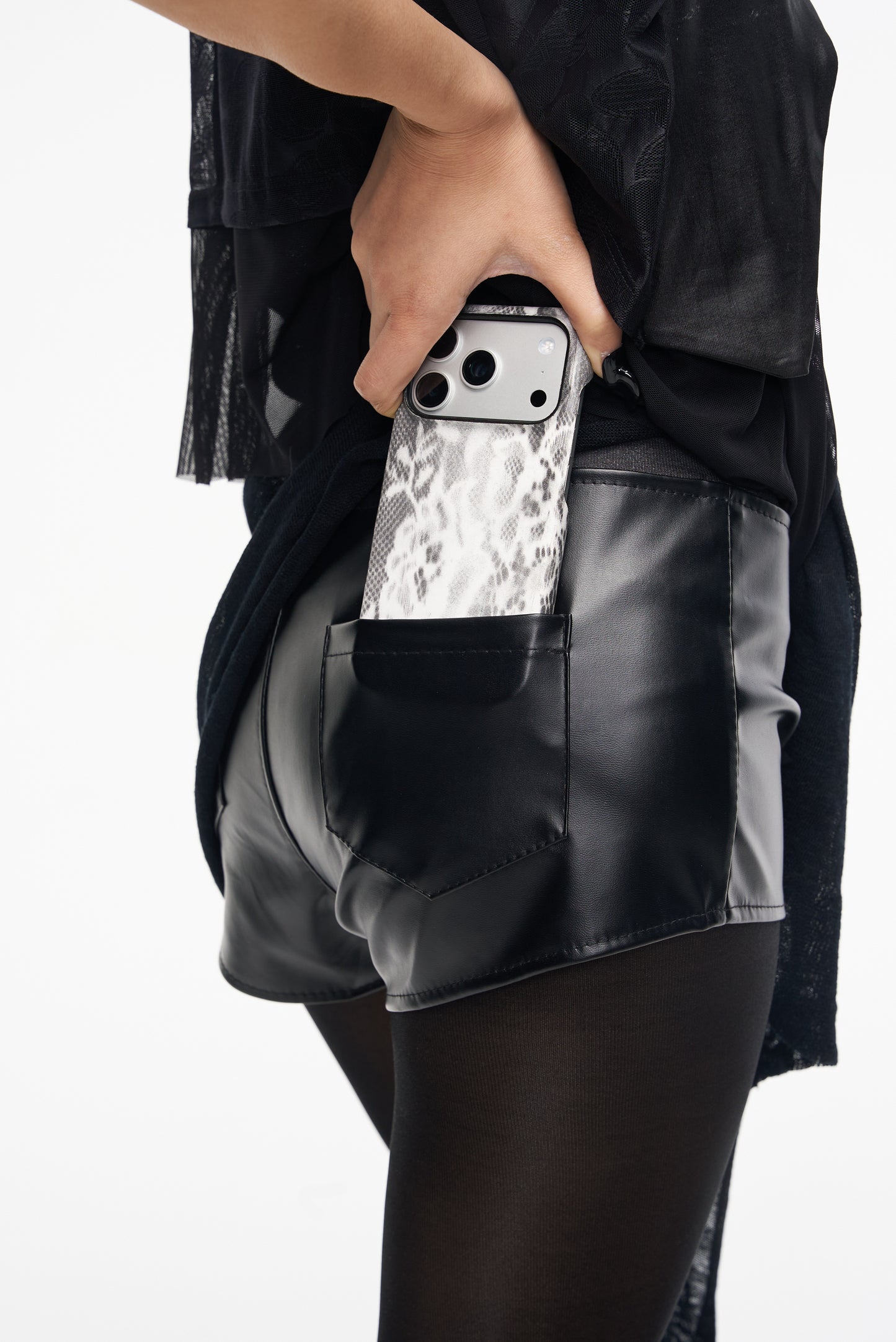 Lace Leather Phonecase