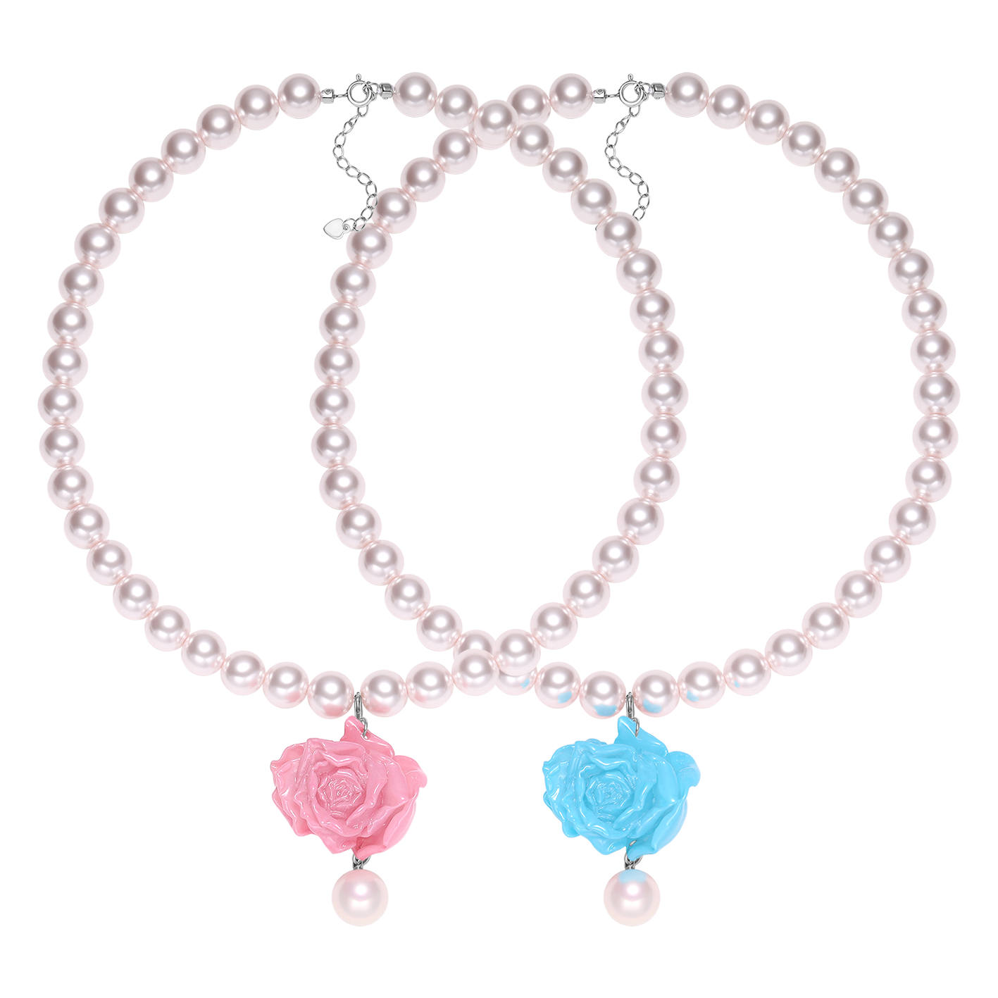 Rose Pearl Necklace