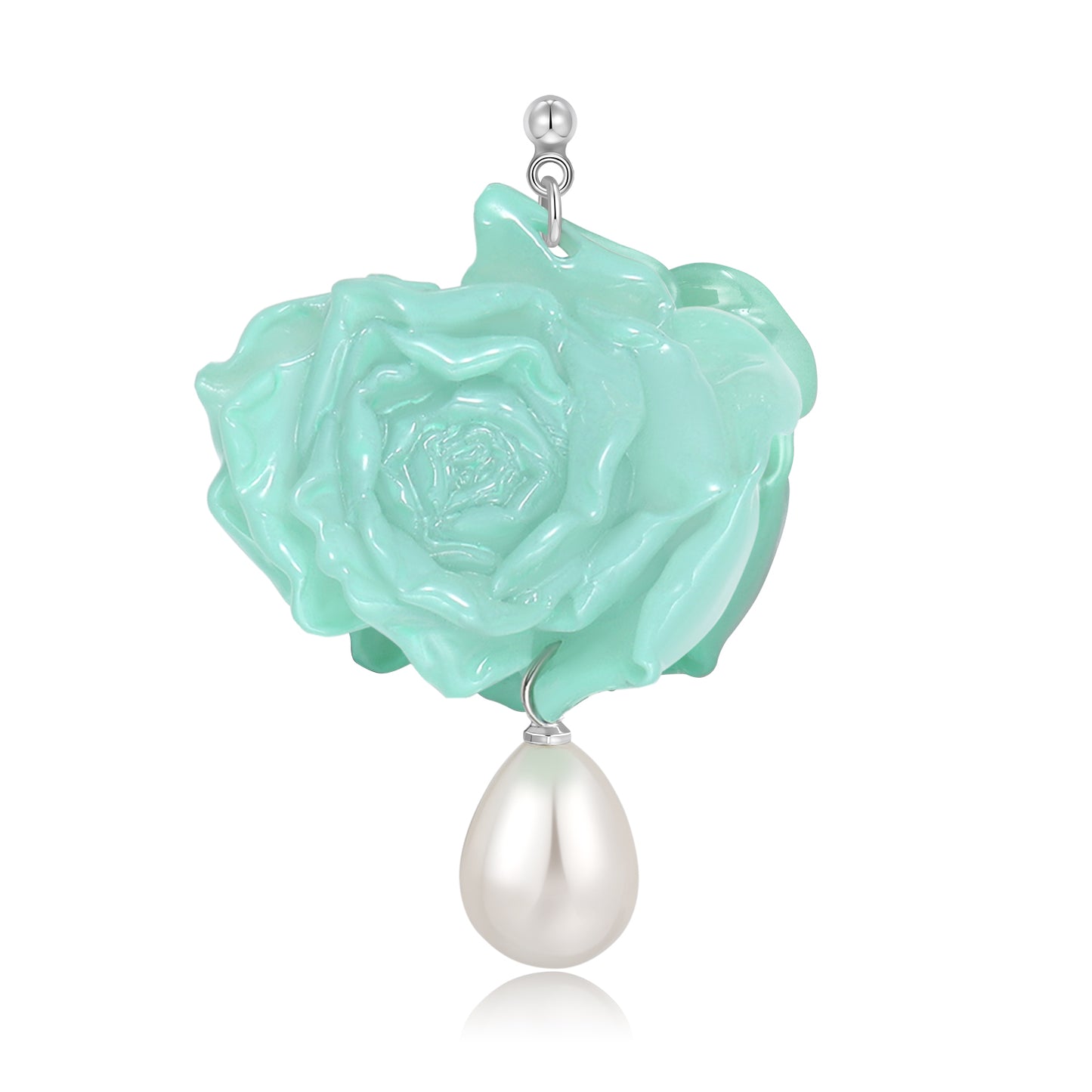Rose Pearl Earring