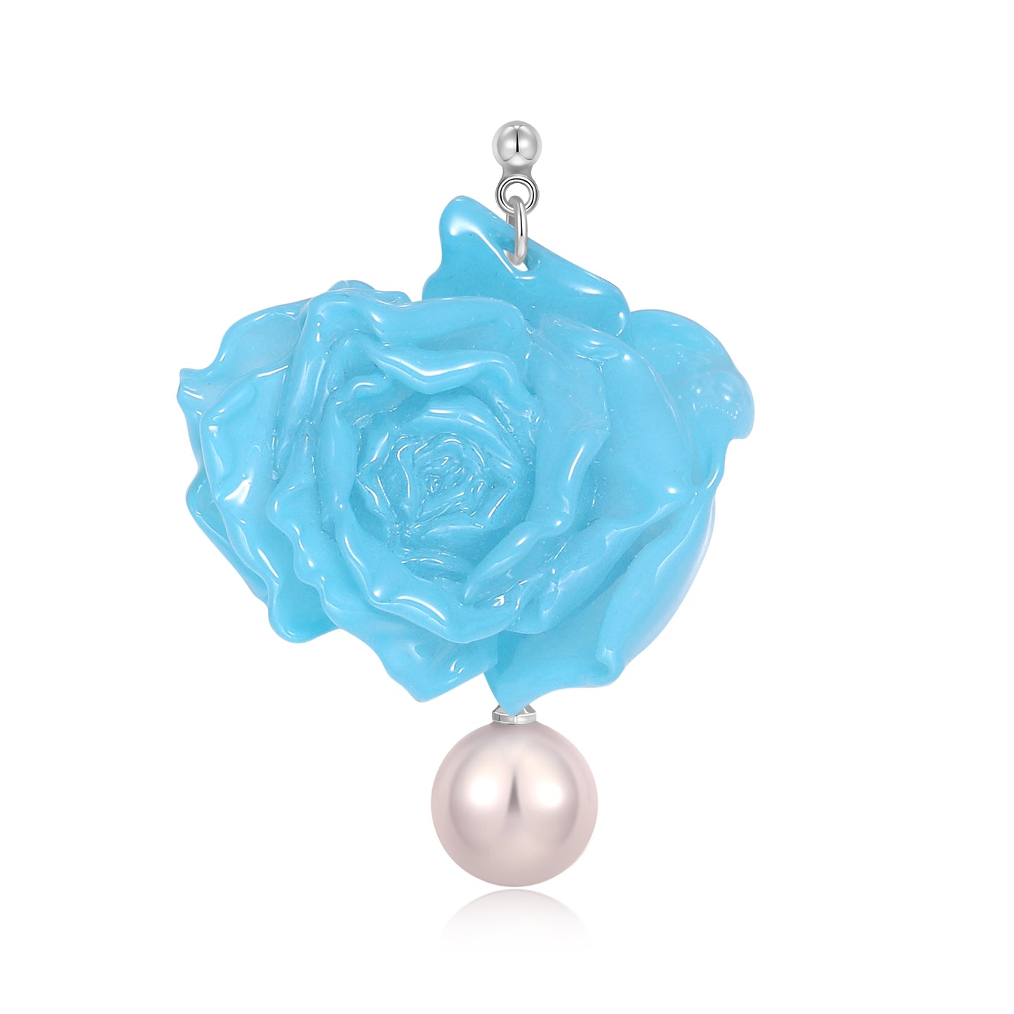 Rose Pearl Earring