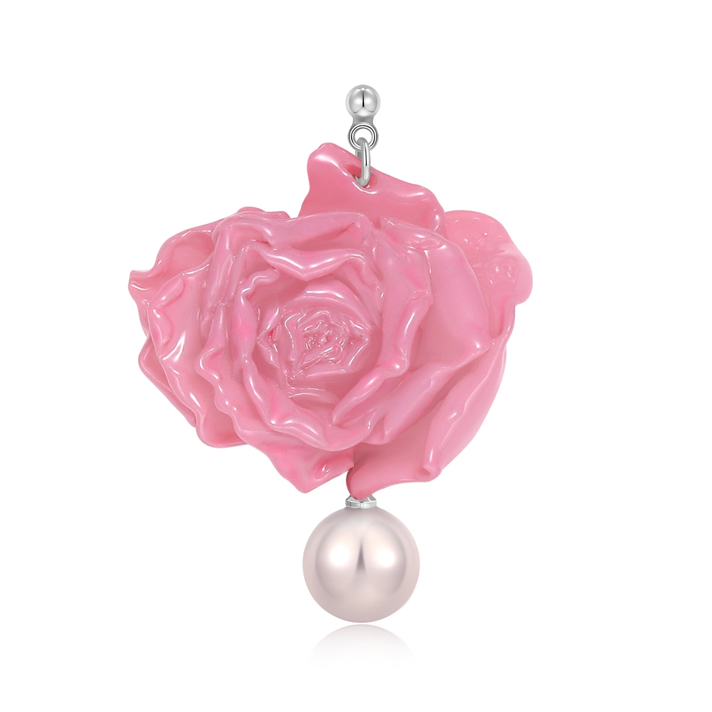 Rose Pearl Earring