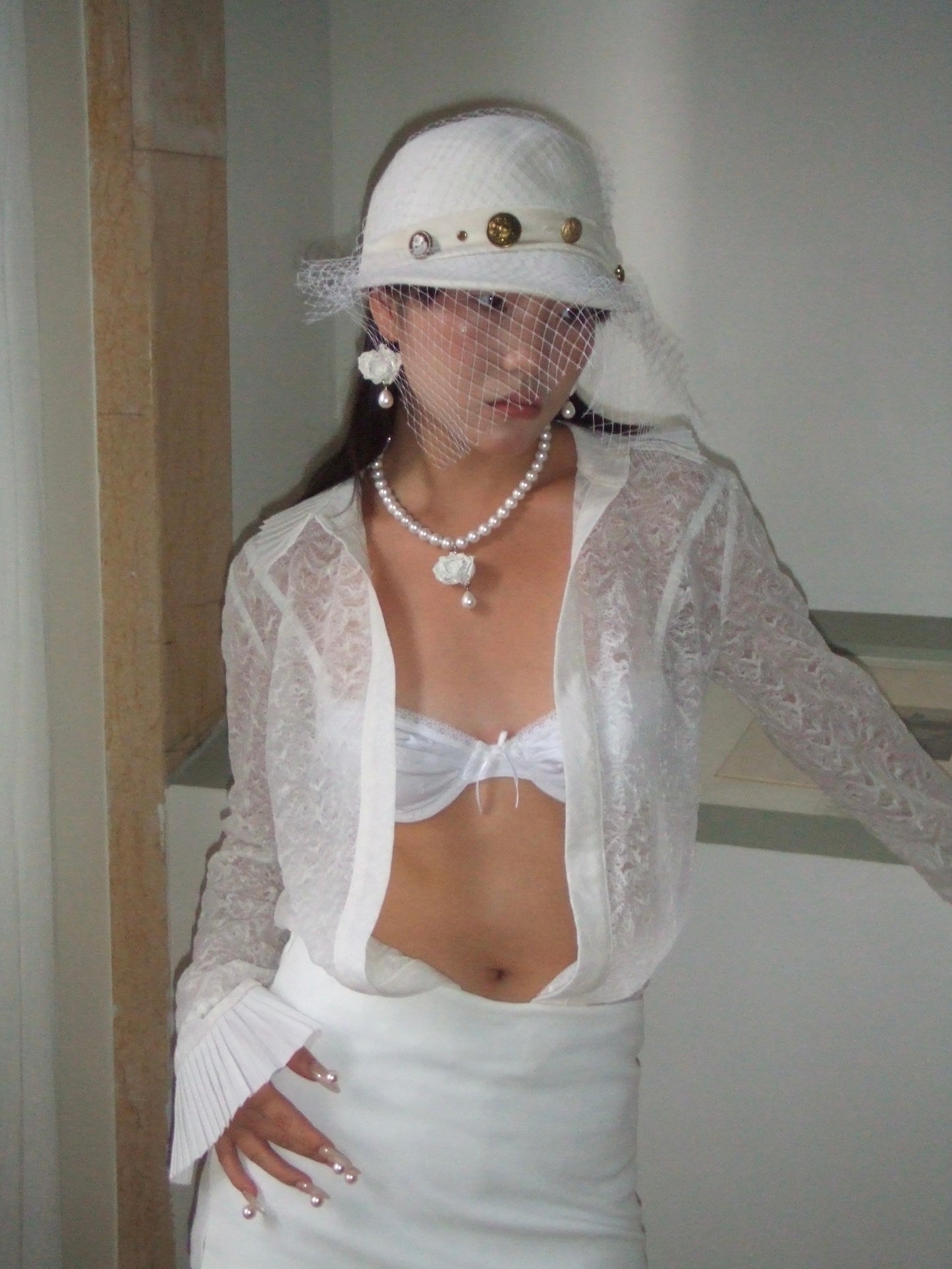 Rose Pearl Necklace