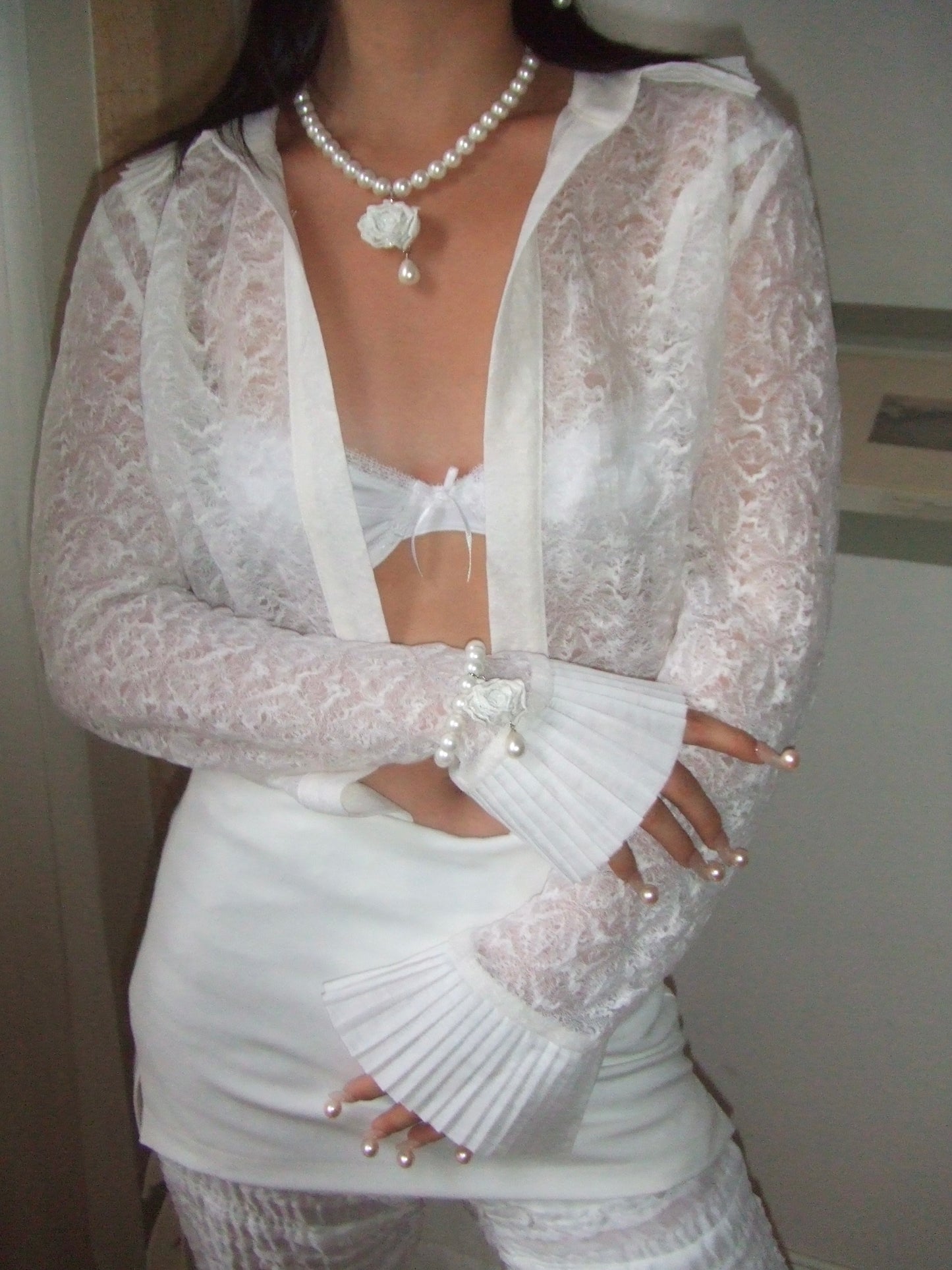 Rose Pearl Necklace