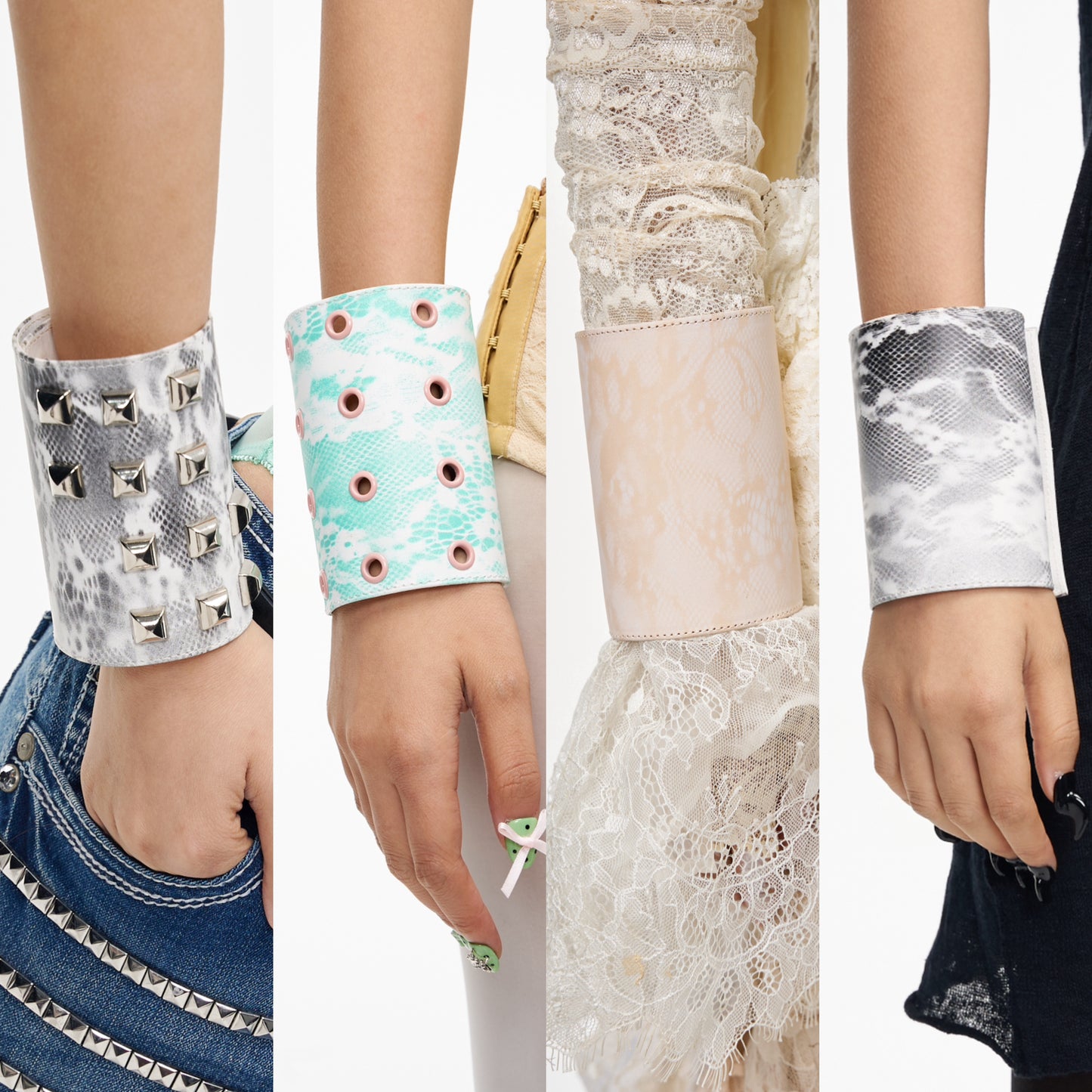 Lace Leather Bracelet