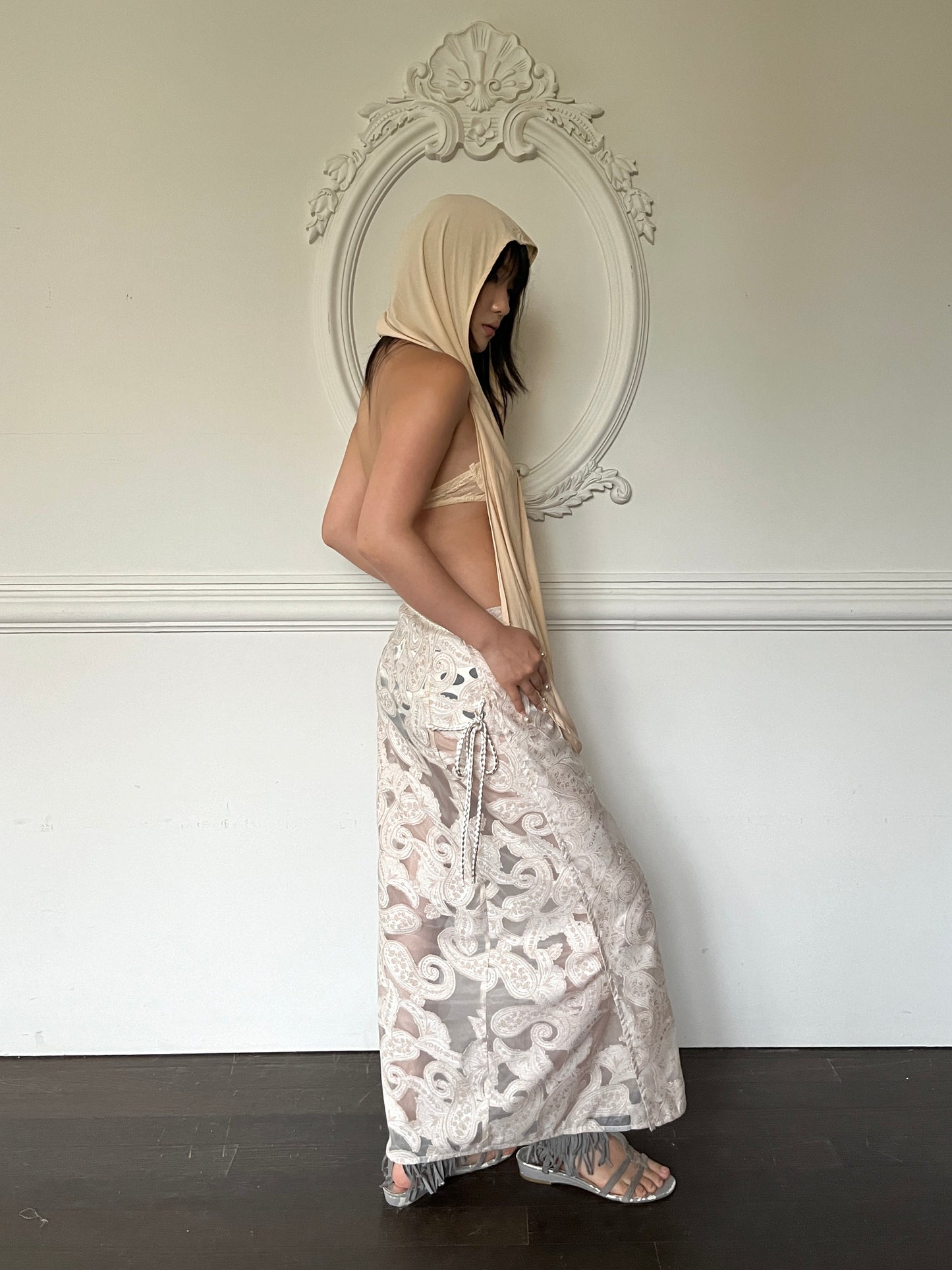 Paisley Wrap Skirt