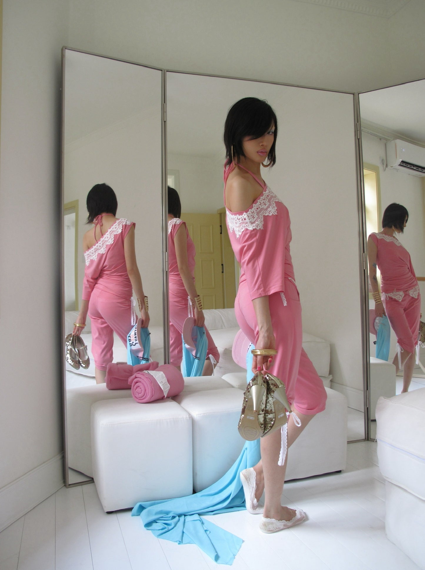 Bubblegum Lace Dress