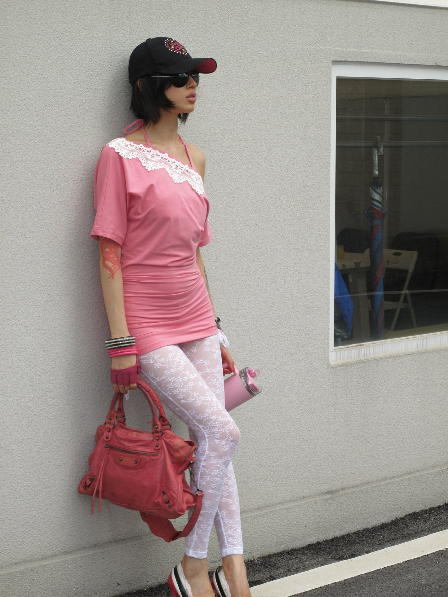 Bubblegum Lace Dress