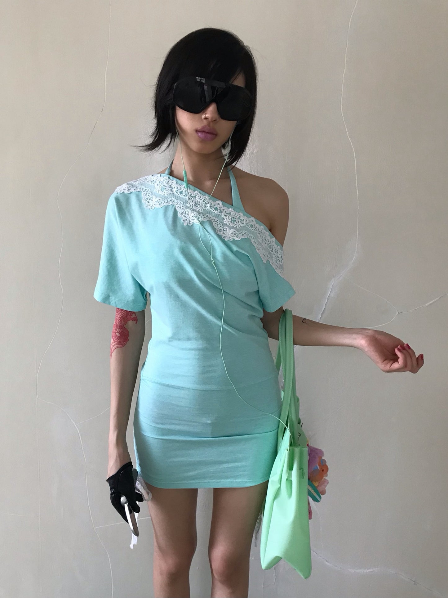 Bubblegum Lace Dress