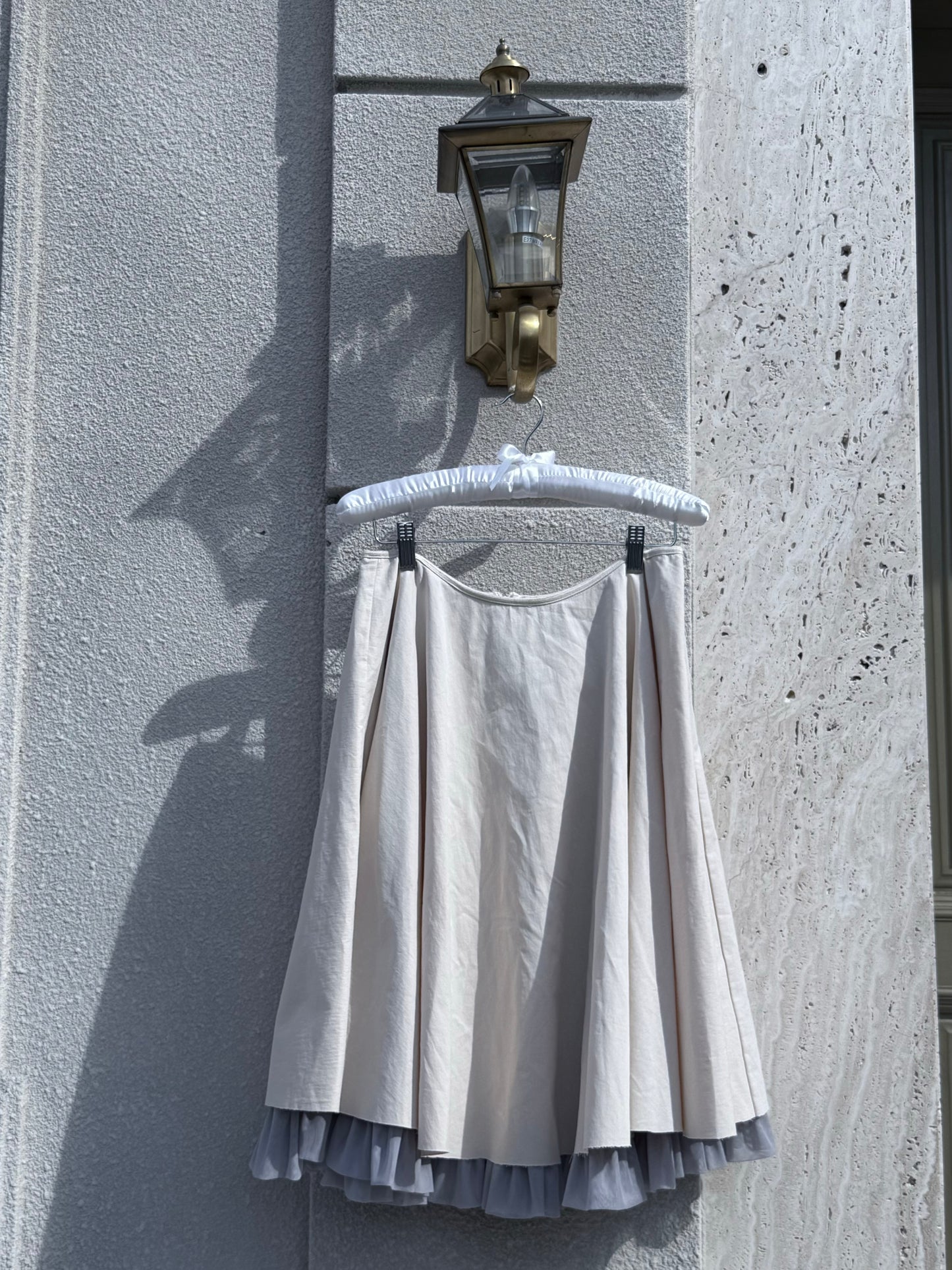 Tulle Pleated Skirt