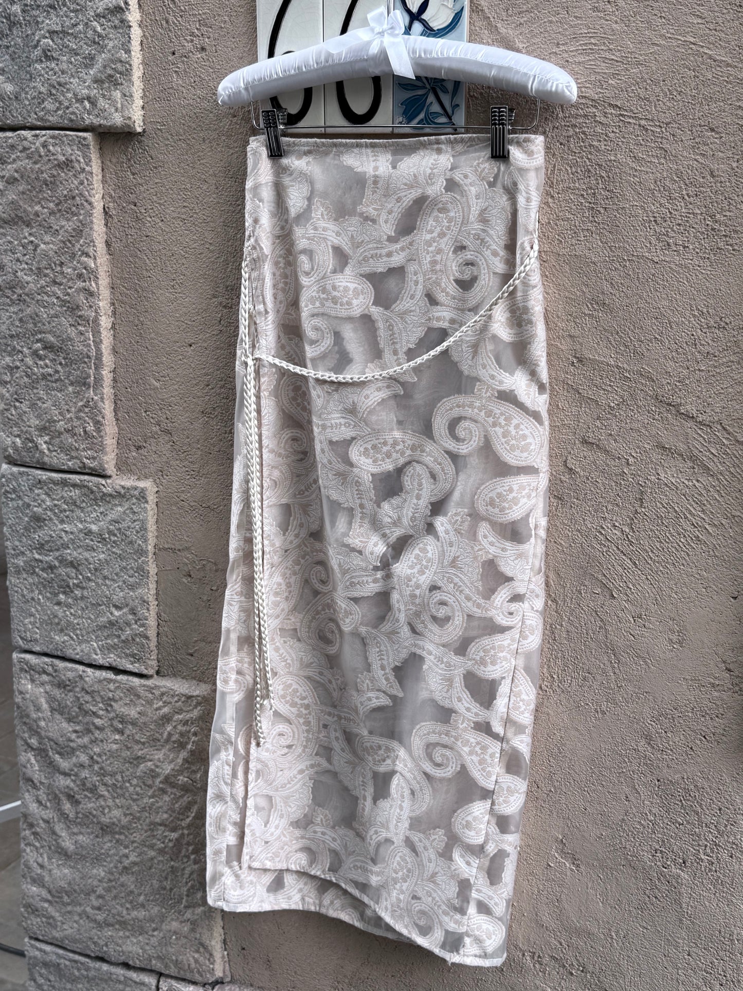 Paisley Wrap Skirt